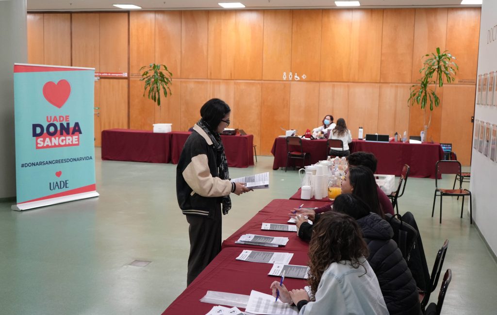 Donación Sangre UADE